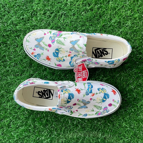 Vans Classic Slip On Butterfly Floral - Picture 4 of 5